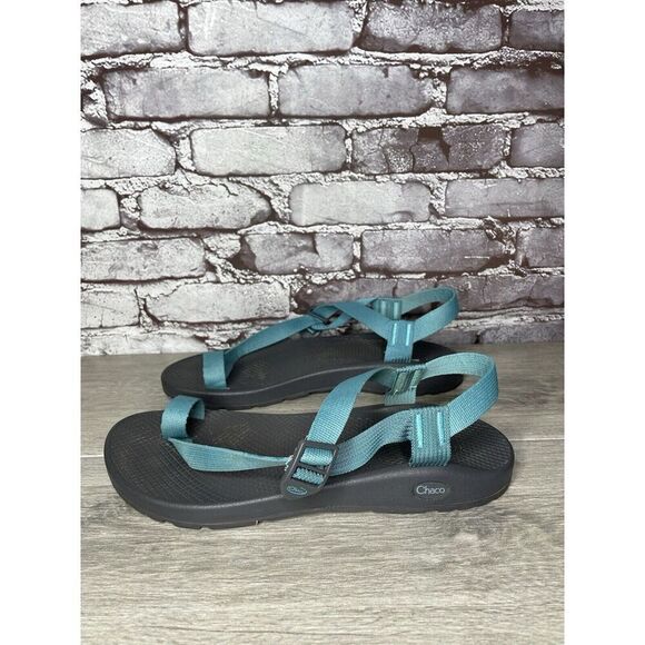 Chaco Bodhi Storm Blue Textile Toe Loop Hiking Sandals Men 12M US/45EU JCH108309 - Picture 11 of 16